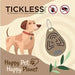 Tickless EcoPet - Repelente Ultrasónico de Carraças e Pulgas - para cães, natural, biodegradável e livre de produtos químicos - Castanho - PetDoctors - Loja Online