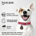 Tickless EcoPet - Repelente Ultrasónico de Carraças e Pulgas - para cães, natural, biodegradável e livre de produtos químicos - Castanho - PetDoctors - Loja Online