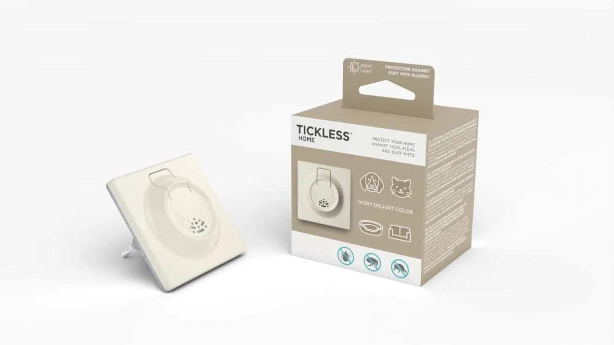 Tickless para Casa: tomada ultrassónica repelente de pulgas e ácaros de pó - PetDoctors - Loja Online