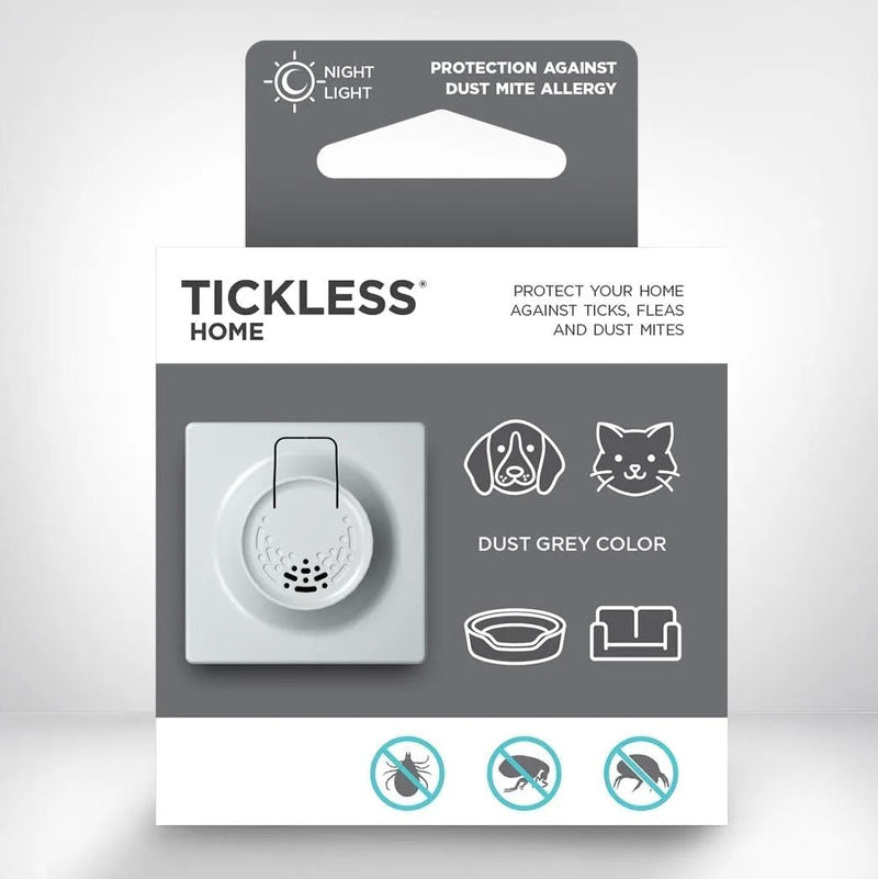 Tickless para Casa: tomada ultrassónica repelente de pulgas e ácaros de pó - PetDoctors - Loja Online