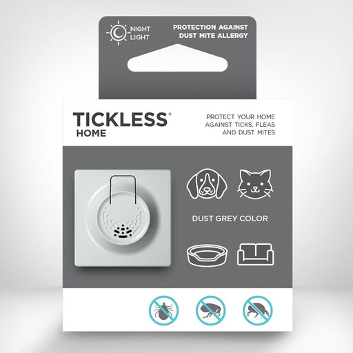 Tickless para Casa: tomada ultrassónica repelente de pulgas e ácaros de pó - PetDoctors - Loja Online