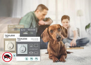Tickless para Casa: tomada ultrassónica repelente de pulgas e ácaros de pó - PetDoctors - Loja Online