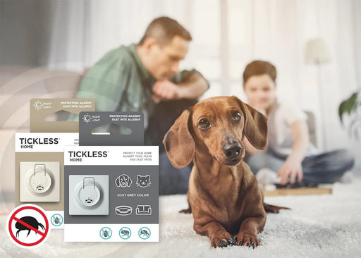 Tickless para Casa: tomada ultrassónica repelente de pulgas e ácaros de pó - PetDoctors - Loja Online