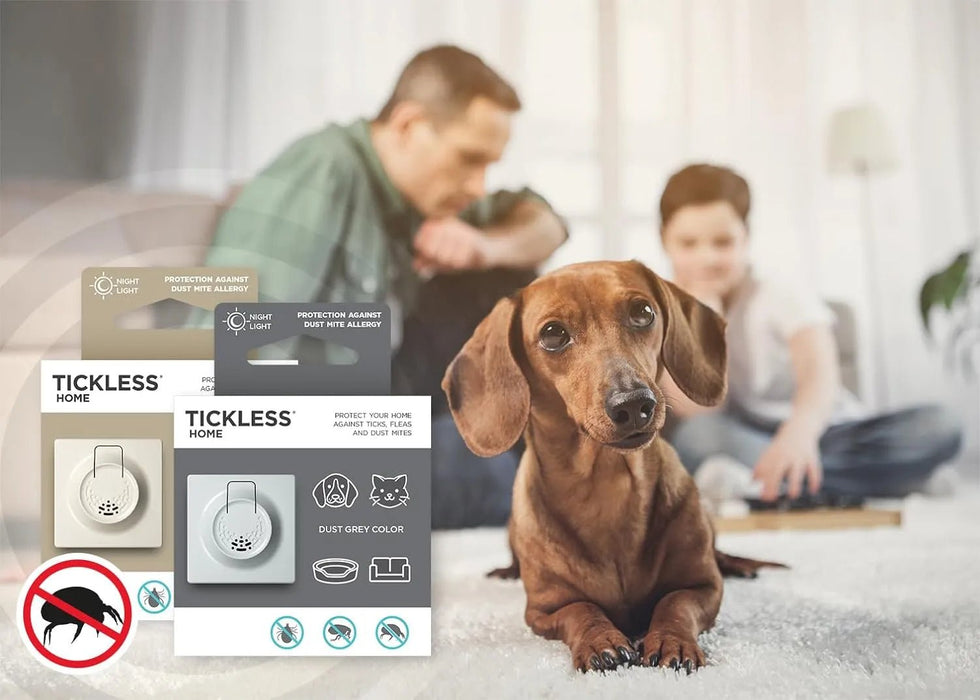 Tickless para Casa: tomada ultrassónica repelente de pulgas e ácaros de pó - PetDoctors - Loja Online