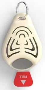 Tickless Repelente Ultrasónico de Pulgas e Carraças - até 12 meses de proteção sem produtos tóxicos - Côr Beige - PetDoctors - Loja Online