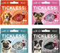 Tickless Repelente Ultrasónico de Pulgas e Carraças - até 12 meses de proteção sem produtos tóxicos - Côr Rosa - PetDoctors - Loja Online