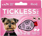Tickless Repelente Ultrasónico de Pulgas e Carraças - até 12 meses de proteção sem produtos tóxicos - Côr Rosa - PetDoctors - Loja Online