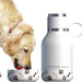 Tigela Bebedouro / Comedouro para Cão com Garrafa Isolada de Aço Inoxidável de 1 litro - PetDoctors - Loja Online