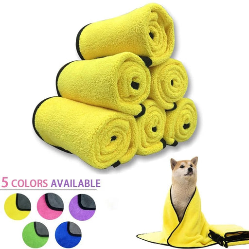 Toalha de Secagem Rápida e Super - Absorvente de Água, em Fibra - PetDoctors - Loja Online