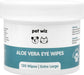 Toalhetes de olhos com aloé vera para limpar cães e gatos, extra grandes - PetDoctors - Loja Online