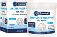 Toalhetes / Dedeiras para limpeza das orelhas dos cães - caixas de dedos para uma limpeza prática e fácil - cuidado e higiene das orelhas dos cães - PetDoctors - Loja Online