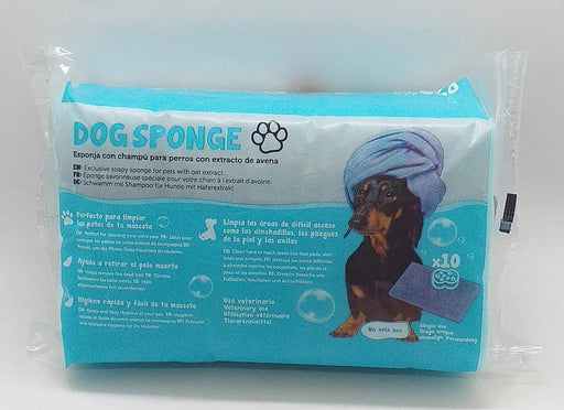 Toalhetes descartáveis de uso único com champô de aveia para cães (limpeza de pêlo e Patas) 10 unidades - PetDoctors - Loja Online
