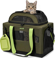Transportador Expansível para Gatos – Aprovado por Companhias Aéreas | Extensão Superior | 42×28×23 cm - PetDoctors - Loja Online