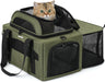 Transportador Expansível para Gatos – Aprovado por Companhias Aéreas | Extensão Superior | 42×28×23 cm - PetDoctors - Loja Online