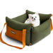 Transportador para automóvel para cães pequenos e médios com menos de 15 kg, removível e lavável - PetDoctors - Loja Online