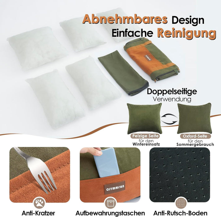 Transportador para automóvel para cães pequenos e médios com menos de 15 kg, removível e lavável - PetDoctors - Loja Online