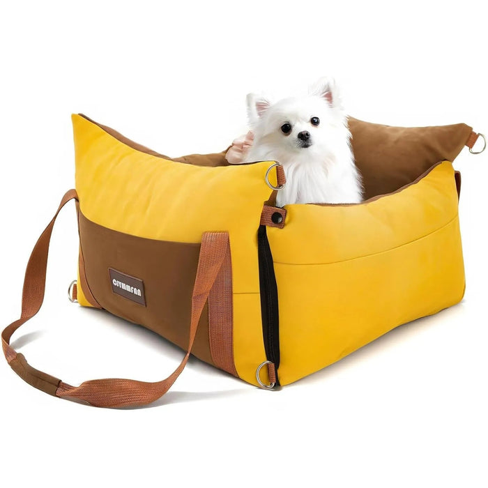 Transportador para automóvel para cães pequenos e médios com menos de 15 kg, removível e lavável - PetDoctors - Loja Online