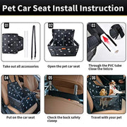Transportadora de Cães, para carro, dobrável e lavável, com bolso e fecho - PetDoctors - Loja Online