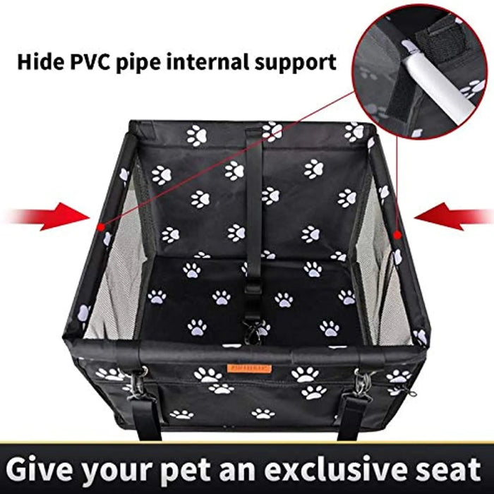 Transportadora de Cães, para carro, dobrável e lavável, com bolso e fecho - PetDoctors - Loja Online
