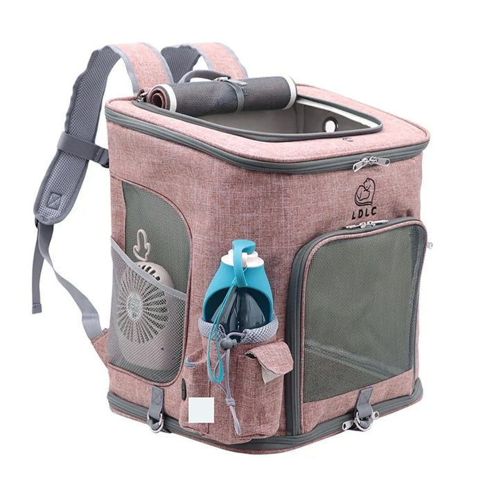 Transportadora de Luxo, tipo Mochila, para Gatos ou Cães Pequenos - PetDoctors - Loja Online