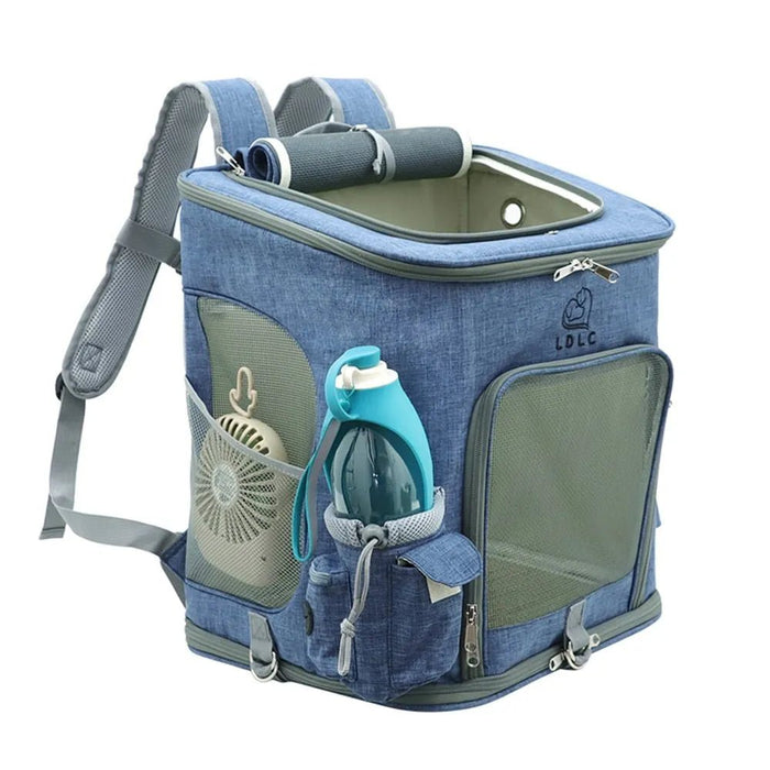 Transportadora de Luxo, tipo Mochila, para Gatos ou Cães Pequenos - PetDoctors - Loja Online