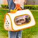 🐱 Transportadora de ombro para Gatos: transparente, leve e ventilada. ✅ Aprovada para Cabine de Avião - PetDoctors - Loja Online