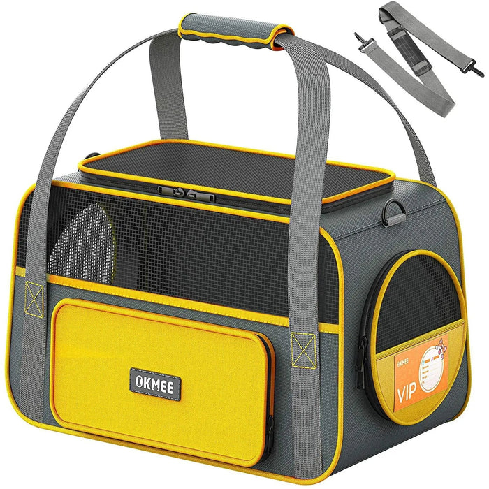 Transportadora / Mala / Saco de Transporte para Gatos ou Cães (Colchão - Respirável - Aprovada para Cabine de Aviões) - PetDoctors - Loja Online