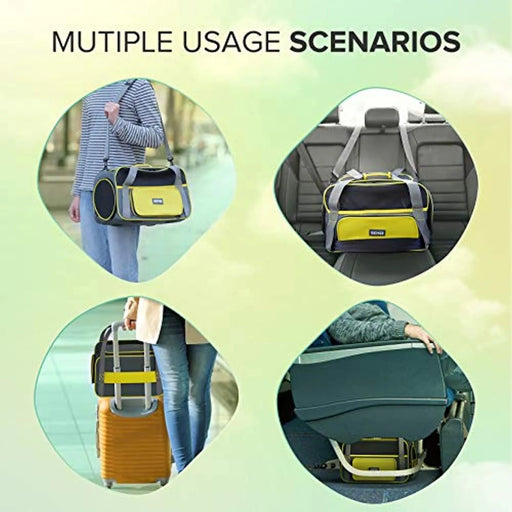 Transportadora / Mala / Saco de Transporte para Gatos ou Cães (Colchão - Respirável - Aprovada para Cabine de Aviões) - PetDoctors - Loja Online