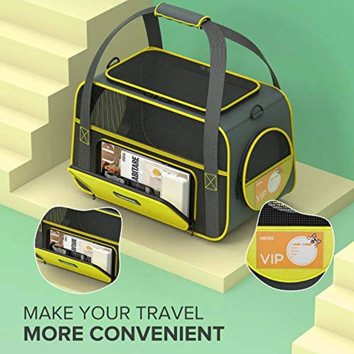 Transportadora / Mala / Saco de Transporte para Gatos ou Cães (Colchão - Respirável - Aprovada para Cabine de Aviões) - PetDoctors - Loja Online