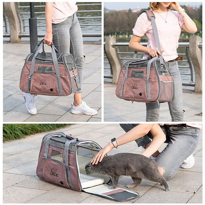 Transportadora para Cães ou Gatos (Aprovada para uso em aviões) - PetDoctors - Loja Online