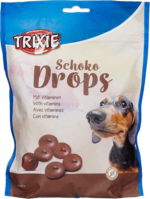 TRIXIE Schoko Drops para Cão, "chocolate" SEM CACAU, vitaminados (200 gramas) - PetDoctors - Loja Online