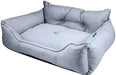 UNITED COLORS OF BENETTON Cama Ergonómica para Cães Grandes, Capa Lavável na Máquina - PetDoctors - Loja Online