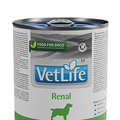 VetLife Canine Formula Renal Húmido (6 latinhas de 300 gramas cada) - PetDoctors - Loja Online