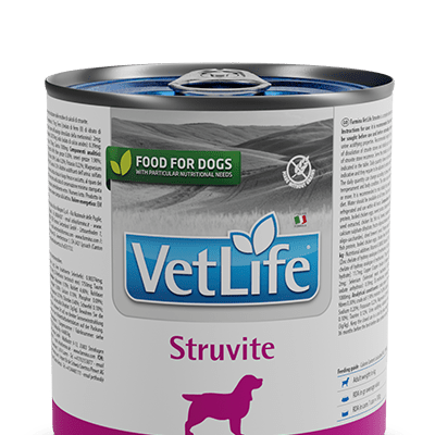 VetLife Canine Formula Struvite Húmido (6 latinhas de 300 gramas cada) - PetDoctors - Loja Online