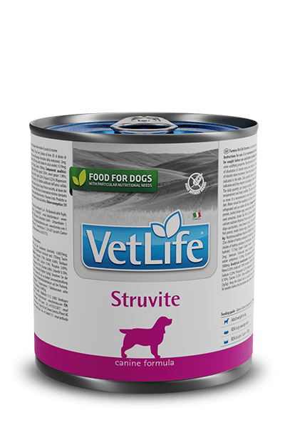 VetLife Canine Formula Struvite Húmido (6 latinhas de 300 gramas cada) - PetDoctors - Loja Online