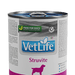VetLife Canine Formula Struvite Húmido (6 latinhas de 300 gramas cada) - PetDoctors - Loja Online