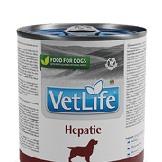 VetLife Canine Hepatic Húmido (6 latinhas de 300 gramas cada) - PetDoctors - Loja Online