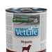 VetLife Canine Hepatic Húmido (6 latinhas de 300 gramas cada) - PetDoctors - Loja Online