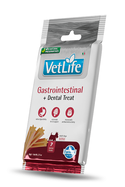 VetLife dental treat Gastrointestinal para Cães Adulto Mini - PetDoctors - Loja Online