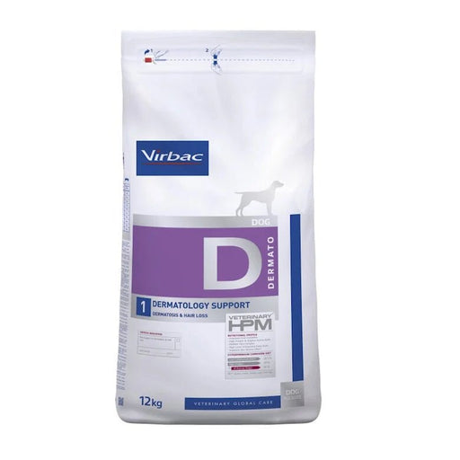 VIRBAC Dermatology Support Dog HPM Ração para Cães - 12 Kg - PetDoctors - Loja Online