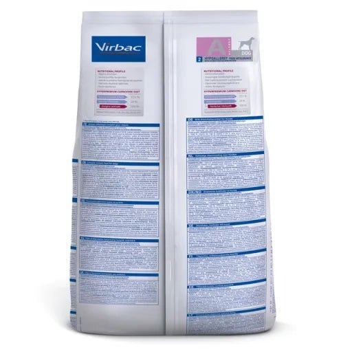 VIRBAC Dog Hypoallergy HPM A2, Hipoalergénica Salmão - Ração para Cães - 12 Kg - PetDoctors - Loja Online