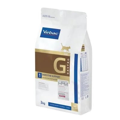 VIRBAC Veterinary HPM Cat Digestive Support G1 para Gatos - Sacos de 1,5 Kg e 3 Kg - PetDoctors - Loja Online