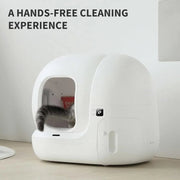 WC / Sanitário para gatos com auto - limpeza xSecure /eliminação de odores /App Controlo automático para vários gatos - PetDoctors - Loja Online