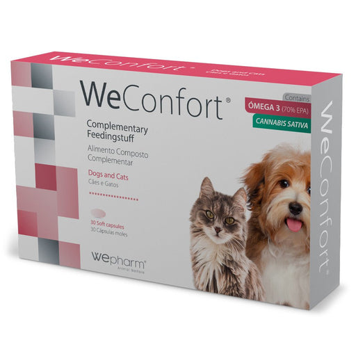Weconfort cápsulas - caixa com 30 cápsulas - PetDoctors - Loja Online