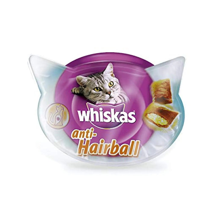 Whiskas Anti - Hairball para evitar as Bolas de Pêlo nos Gatos (Pack de 8 x 60g) - PetDoctors - Loja Online