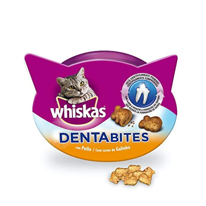 Whiskas Dentabites - Snacks para a Higiene Oral dos Gatos (Pack de 8 x 40g) - PetDoctors - Loja Online