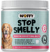 Woffy Stop Smelly pó dental natural para mau hálito de cão - elimina o tártaro, reduz a placa e melhora o mau hálito (com algas ascophyllum e probióticos) - PetDoctors - Loja Online