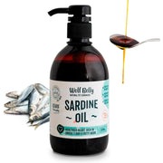Wolf Belly Cápsulas óleo de peixe para cães e gatos, 100% natural (60 cápsulas) Ômega 3 cães, anti - inflamatório para cães, pele mais saudável e brilhante, óleo de sardinhas para gatos - PetDoctors - Loja Online