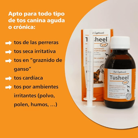 Xarope para Tosse em Cães e Gatos | Tusheel Vet 150ml | Heel - PetDoctors - Loja Online