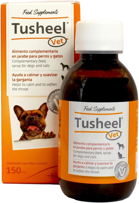 Xarope para Tosse em Cães e Gatos | Tusheel Vet 150ml | Heel - PetDoctors - Loja Online